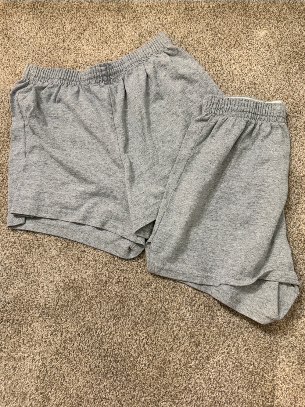 2 pack Soffe Grey shorts